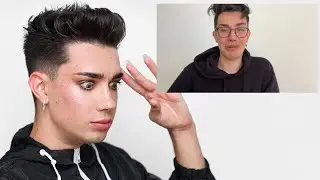 JAMES CHARLES REACTING TO HIS OWN APOLOGY VIDEO
