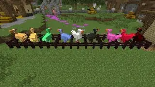 Minecraft Final Fantasy Chocobos Addon