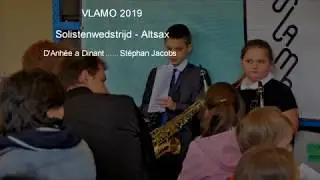 D'Anh&eacute;e &agrave; Dinant  |  Andr&eacute;s Vanleenhove  @  VLAMO 2019 Altsax