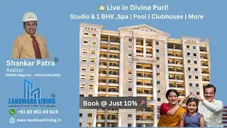 Studio & 1 BHK Luxury Homes Near Jagannath Temple, Puri | Niladri Heritage,