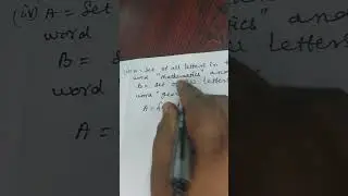 9th maths #chapter 1 #set language #ex1.3(2nd sum) #10thgrade  #chemistry  #mathematicclass10  #