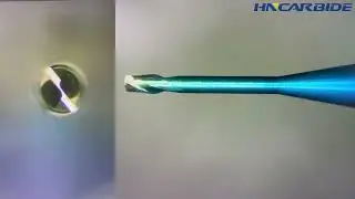 65HRC 2-Flute Long Neck Square End Mill (DLC Coating) 🔧
