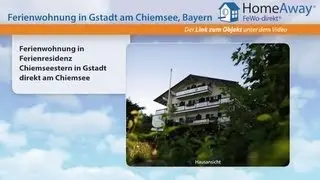 Chiemgau/Chiemsee: Ferienwohnung in Ferienresidenz Chiemseestern in Gstadt - FeWo-direkt.de Video