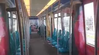 RET Metro Type S (5405) rit op Lijn C tussen De Akkers en Spijkenisse Centrum