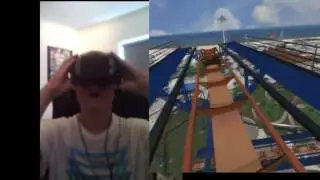 VR ROLLERCOASTER IM SCARED