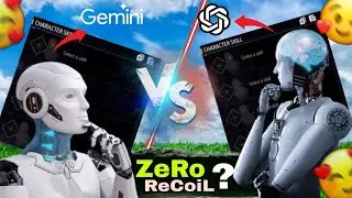 Gemini ♊ VS ChatGPT 🤖 | Free Fire No Recoil Character Combo Battle 🔥