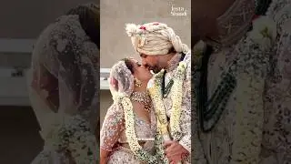 Indian Bridal Entry | Romantic Couple | Wedding Kiss | Tum Se | Indian Bride | Indian Wedding #reels