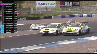 TCR UK - Knockhill race 2 - last laps