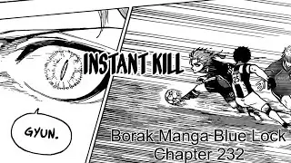 Borak Manga Blue Lock Chapter 232 High Evolution