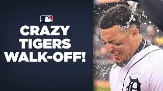 CRAZY FINISH IN DETROIT! Tigers hit homer to tie, then win on crazy overturned call on Javy Baez hit