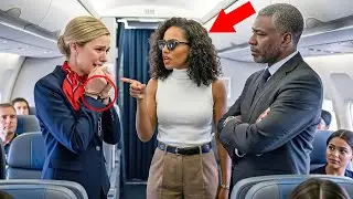 Flight Attendant Throws Out Black Girl in First Class &mdash; Freezes When Her CEO Father Appears