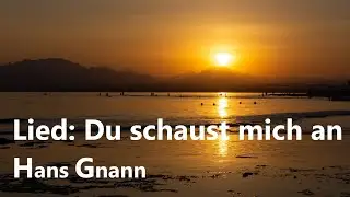 Hans Gnann LIED: Du schaust mich an