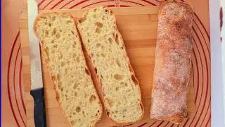 Kolay Ciabatta Ekmeği | Adım Adım Görsel Tarif