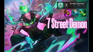 TFT Set 14.4 - 7 Street Demon Brand Carry (Road to Platinum)
