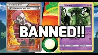 Maxie&rsquo;s Hidden Ball Trick and Unown DAMAGE Banned in Expanded!!