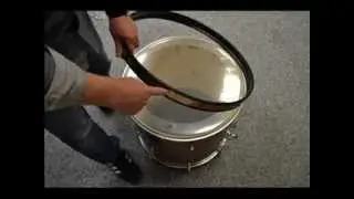 Percussionklasse Diashow Aufbau kleines Schlagzeug.wmv