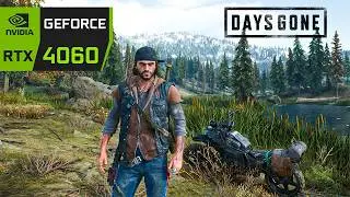 Days Gone - RTX 4060 - 1080p, 1440p & 4K Maximum Settings Tested!