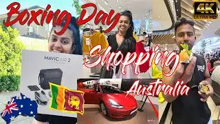 BOXING DAY SHOPPING |සේල්| 4K | ENG SUB| ඕස්ට්&zwj;රෙලියාවේ ලොකුම ශොපින් සෙන්ටර් එක |CHADSTONE| BUNNINGS