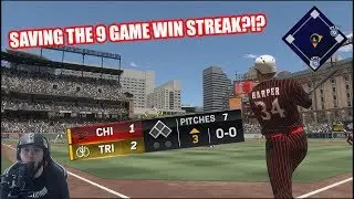 SAVING THE 9 GAME WIN STREAK?!? - MLB The Show 17 Battle Royale Diamond Dynasty Gameplay