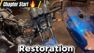 Full Restoration Motorcycle Yamaha YBR Old Bike Restoration