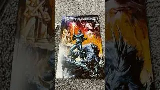 Unboxing New Goodies: Testament 1-3. #indiecomics #comics #indiecomicsnetwork #unboxing #ironage