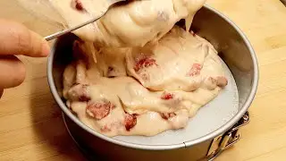 Вы сделаете это за 5 МИНУТ! Вкусный быстрый торт! Простой рецепт.