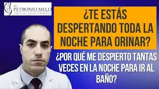 ¿Por qué me despierto tantas veces en la noche para orinar? Urólogo lo explica