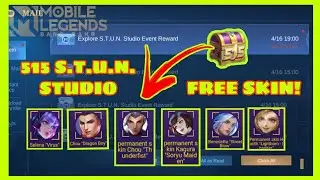 NEW EVENT PERMANENT SKIN EXPLORE S.T.U.N. STUDIO EVENT!  515 EPARTY EVENT MLBB | EeXPi Gaming