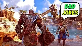 Kratos Can't Handle Atreus' Dad Jokes!