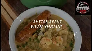 Butter Beans with Shrimp