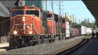 [4K] A very late M397 finally pulls through Brampton GO Station!