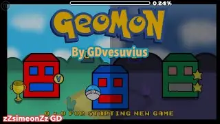 Geomon By GDvesuvius (Easy Demon) Geometry Dash Mobile