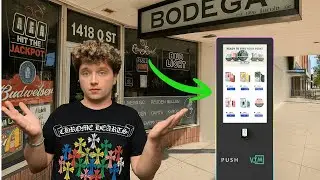 BUYING A BAR AT 23 (with vape vending machines)