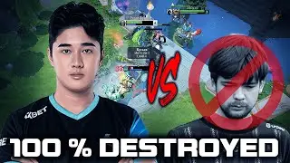 Battle of Mid Lane Titans! - Abed (Earth Spirit) vs Malr1ne (Storm Spirit) 100% Destroyed