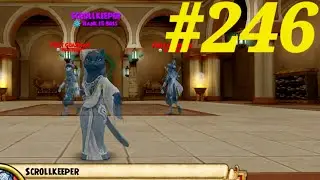 Giving the Scroll keeper a Welcome in Wizard101 Balance Walkthrough (Ep 246)