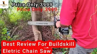 BUILDSKILL Electric Chain Saw - 1800W Copper Motor | 16