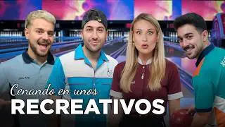 Cenando en unos recreativos | Perritos, patatas y algodón de azúcar
