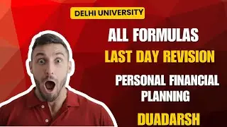 Personal Financial Planning Exam | All Formulas in One Video | 24 Hours Before Exam
