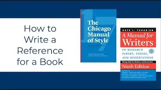 How to Write a Reference for a Book