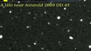 A Ufo Near Asteroid 2009 DD 45 By Lunar Explorer Italia