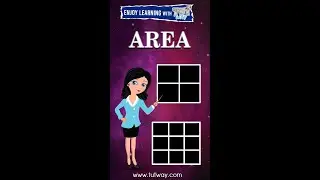 Area | Area for Kids | Surface Area | Area of Square | Math | Geometry #shorts