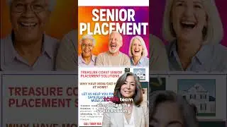 Mom/Dad keeps falling at home? ... CALL Treasure Coast Senior Placement Solutions!!!