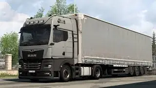 Realistic Driving | Low Deck MAN by Gloover | No Talking - No Music | Leipzig - Löbau | ETS2 1.57