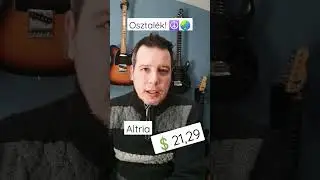 Ennyi lett az idei első osztal&eacute;kom... #osztal&eacute;k #befektet&eacute;s #tőzsde #altria #dollar #euro #forint