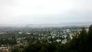 View from berekely hills during a hiking yoga sesh