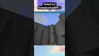 Is that supposed to be there? #minecraft #gameplay #singleplayer #twitchstreamer #twitch #girlgamer