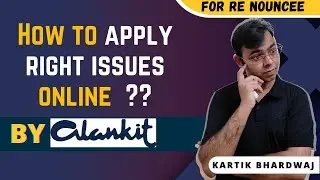 How to apply online for  Vikas Lifecare Rights Issue  in Zerodha | Rights Issue Registrar Alankit