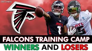 DRAKE LONDON IS BALLIN'🔥| Atlanta Falcons Training Camp WINNERS & LOSERS So Far
