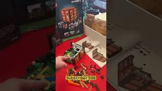 The Lego Crafting Table, One subscriber is One Block | PART 598