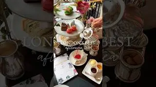 LONDON&rsquo;S BEST AFTERNOON TEA #londonhotspots #afternoontea #londoncity